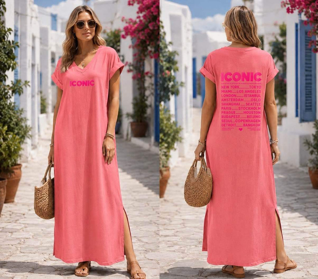 Robe longue Iconic