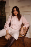 Chemisier Faustine – Rose poudré