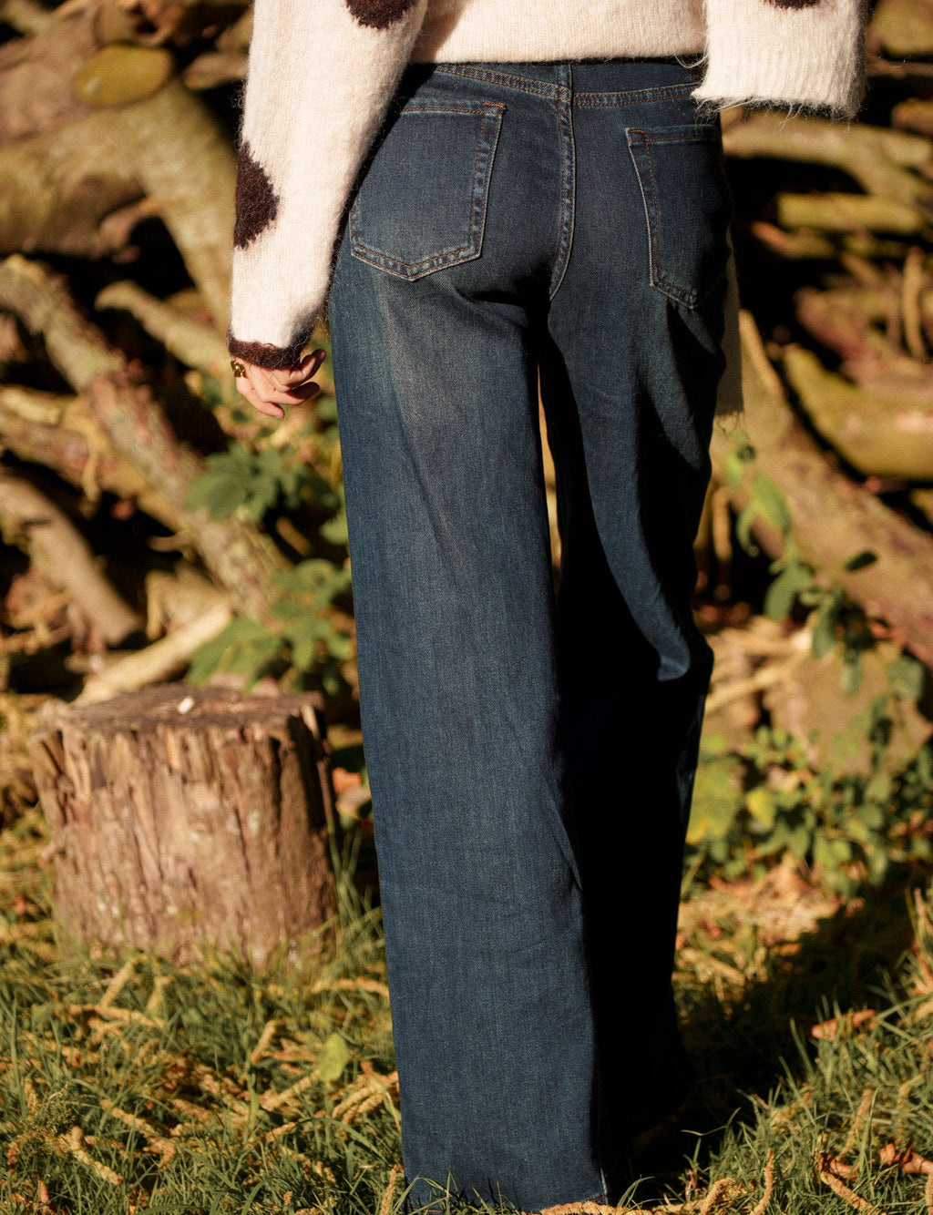 Jean Amour – Wide Leg taille haute