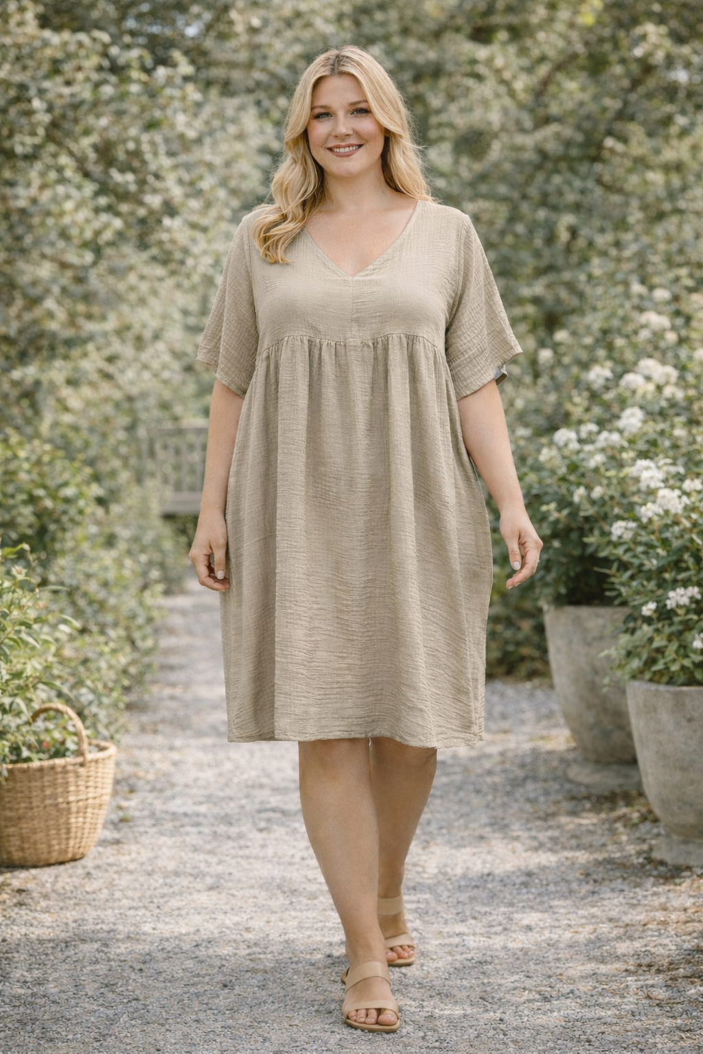 ROBE ONDINE – 100% Coton