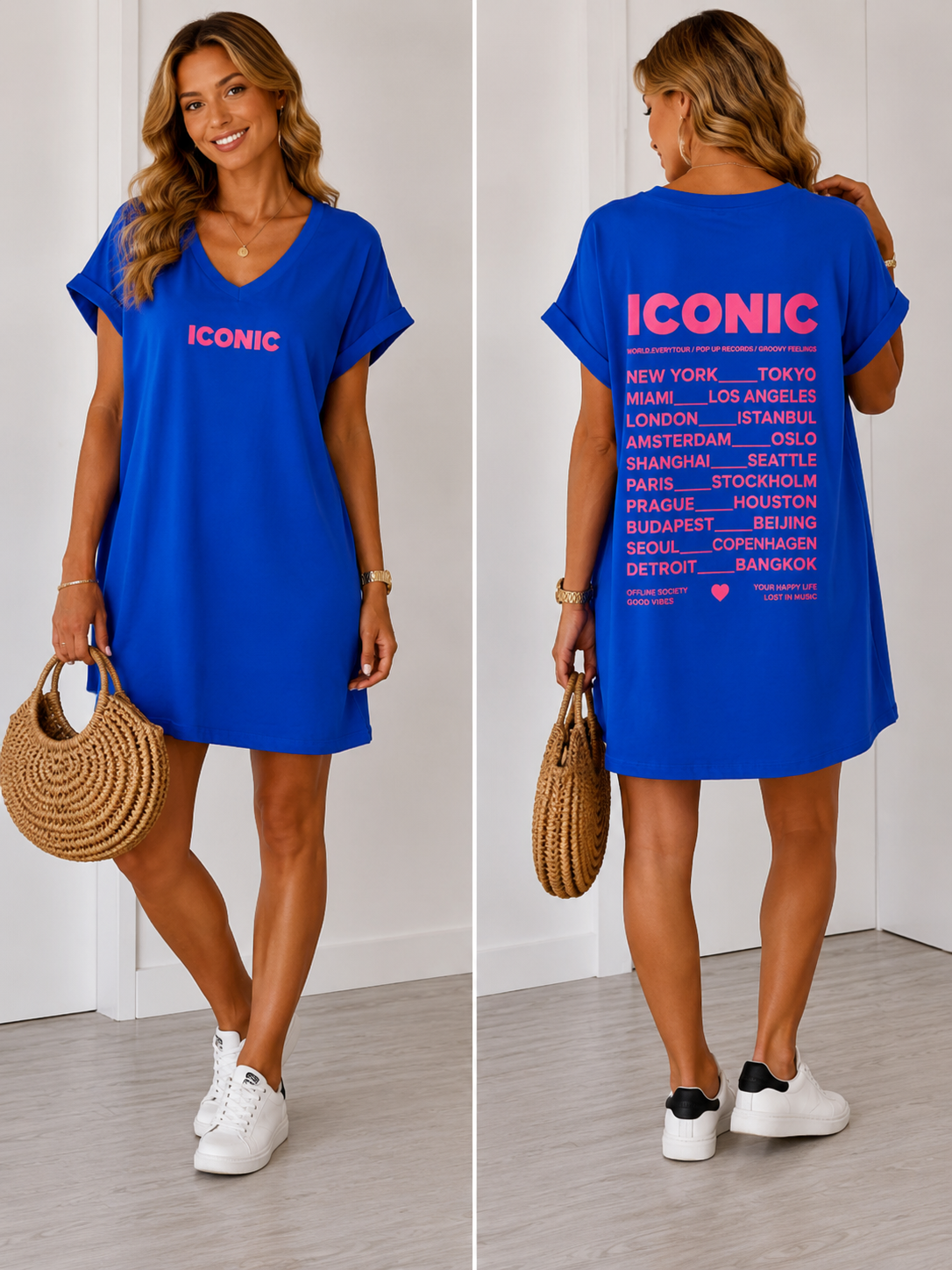 🌿 Robe/Tee-shirt ICONIC
