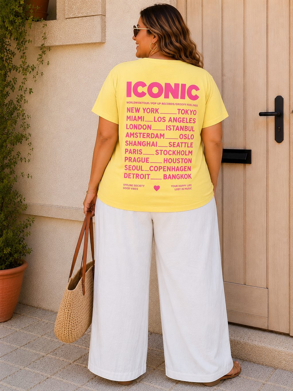 🌸 Tee shirt Iconic Grande Taille