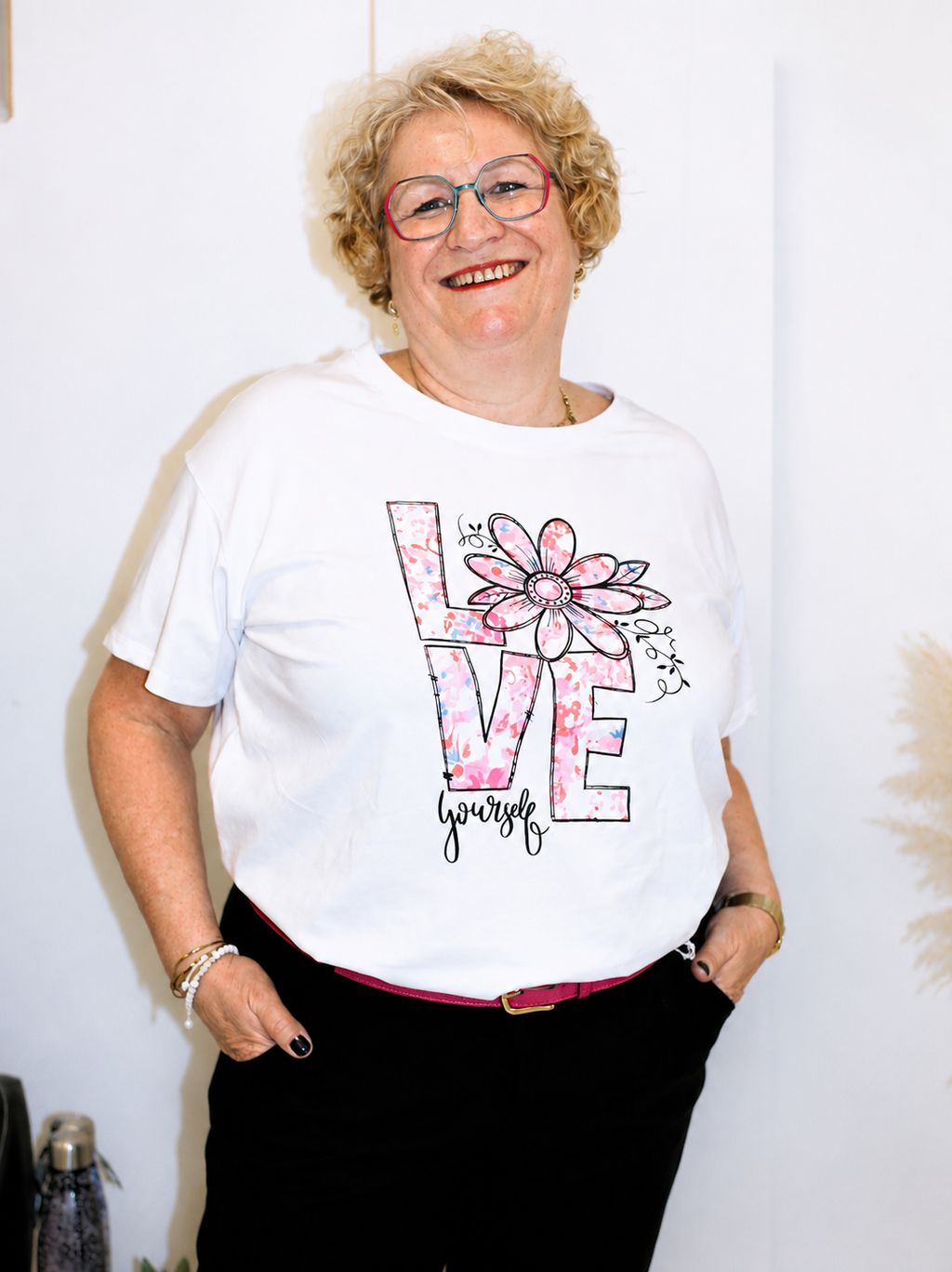 T-shirt Love Yourself Grande Taille 🤍🌸