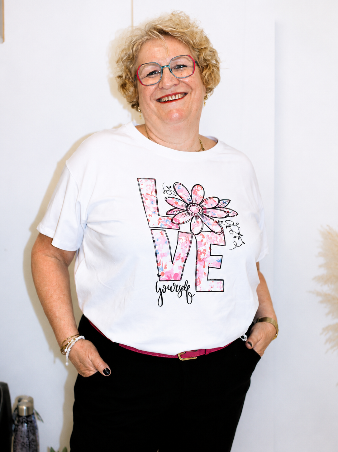 T-shirt Love Yourself Grande Taille 🤍🌸
