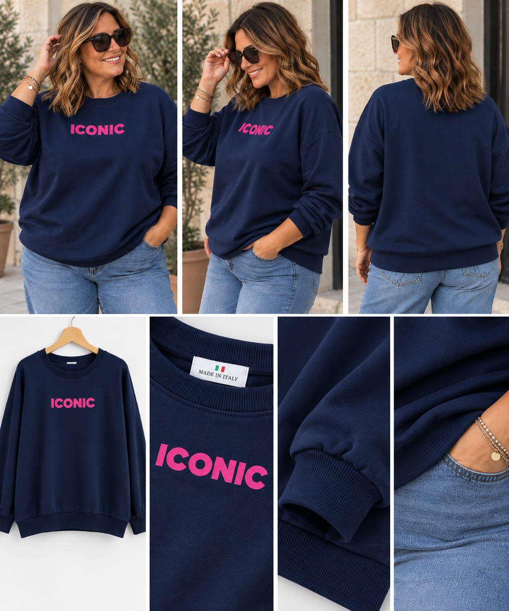 Sweat Iconic Grande Taille