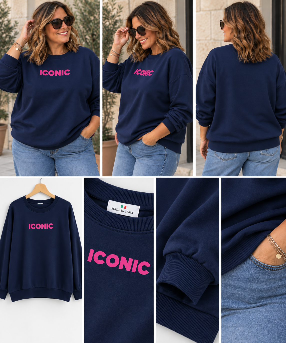 Sweat Iconic Grande Taille