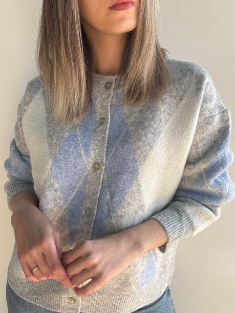 Gilet maille jacquard “Aria”