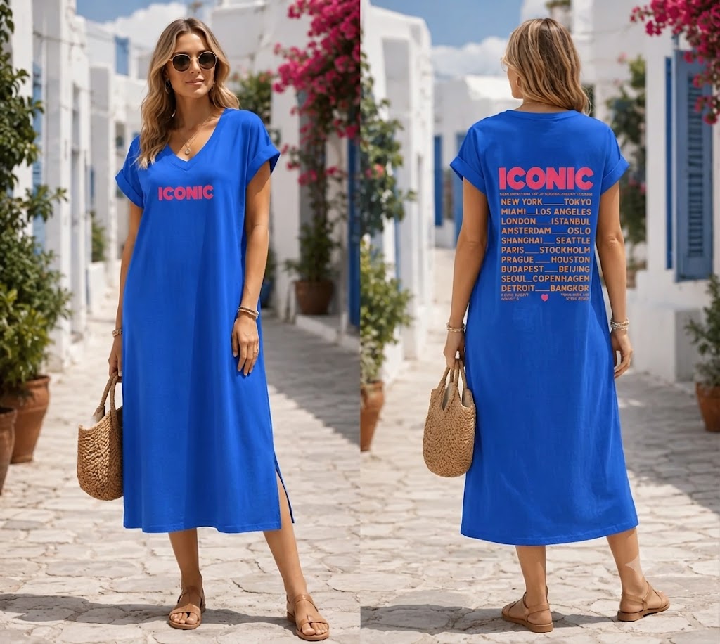 Robe longue Iconic