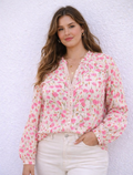 🌸 Blouse Rosalya – Bohème & lumineuse