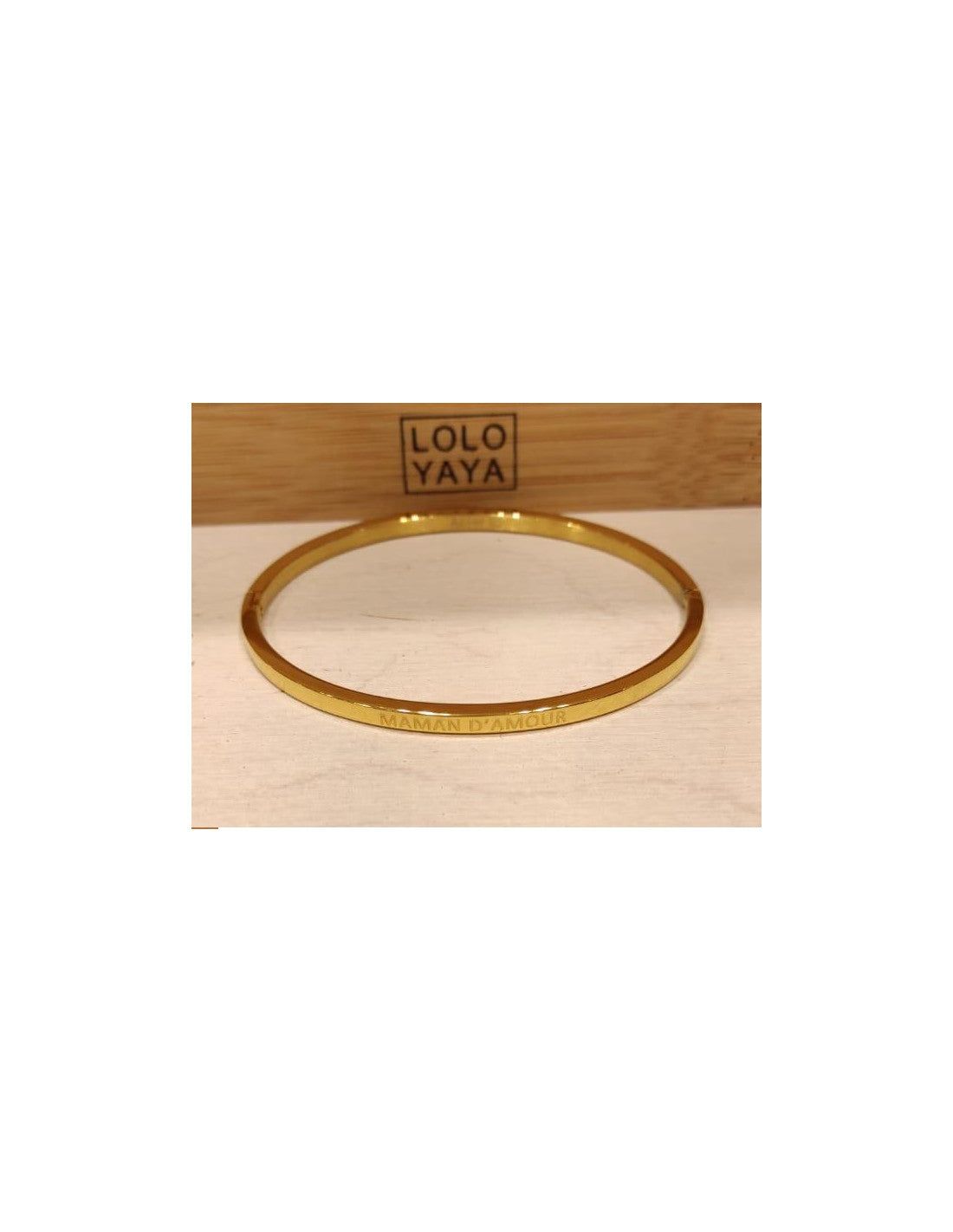 Bracelet Jonc Message