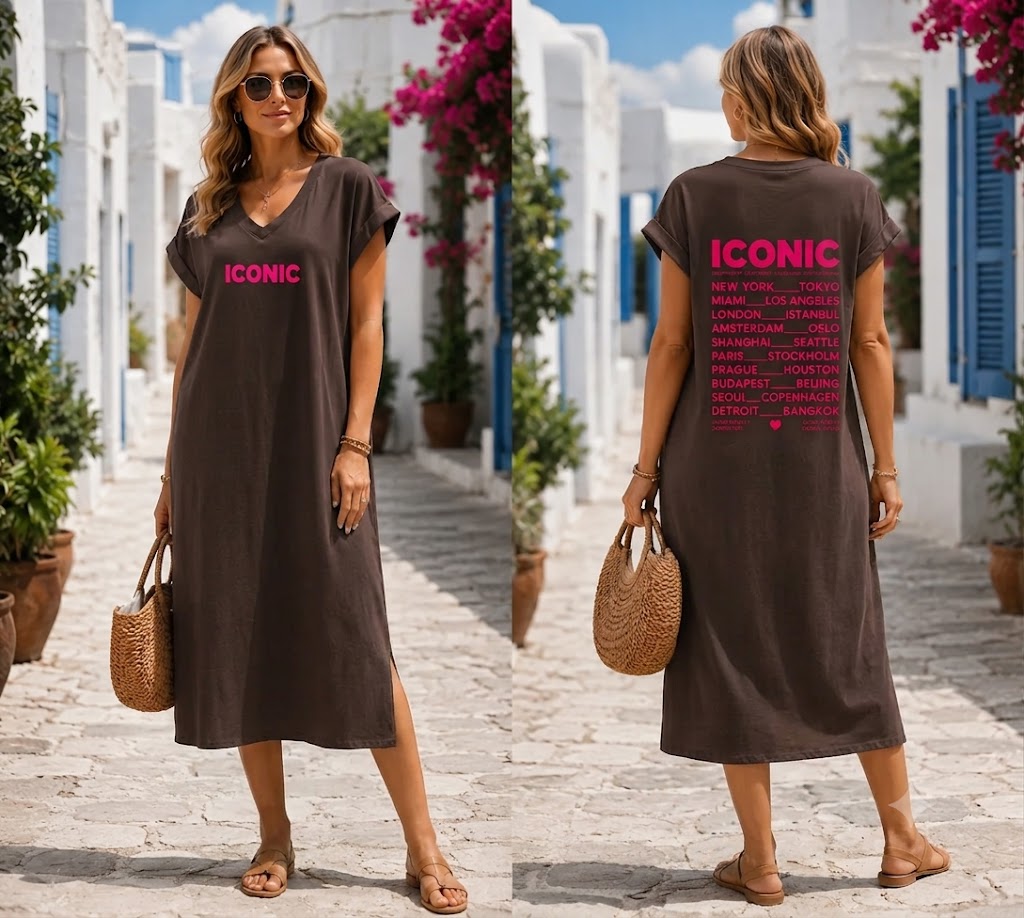 Robe longue Iconic