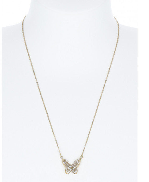 Collier papillon