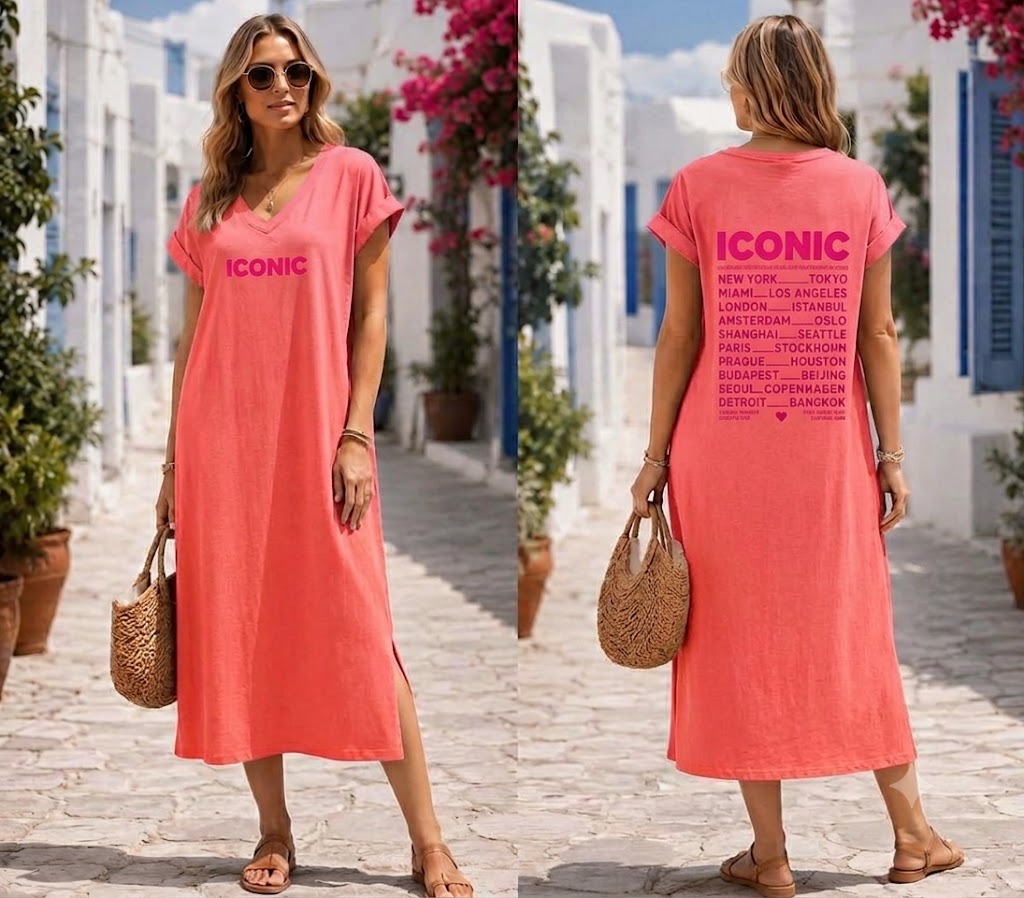 Robe longue Iconic
