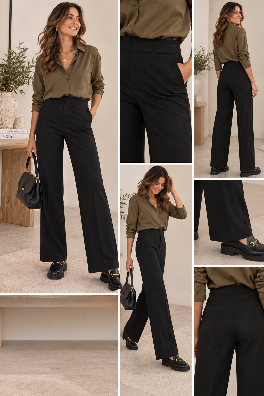 Pantalon Dexter – Pantalon de ville noir