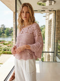Haut Crochet Bohème Rosie 🌸
