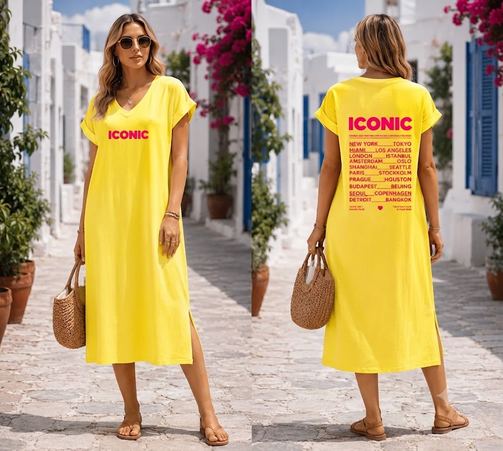 Robe longue Iconic