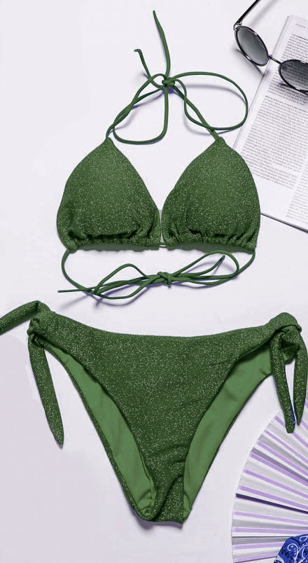✨ Maillot de bain 2 pièces pailletté