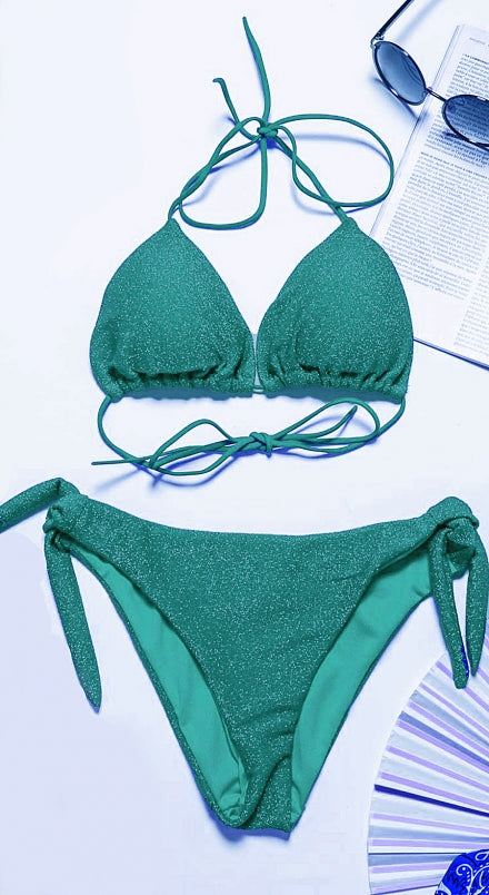 ✨ Maillot de bain 2 pièces pailletté