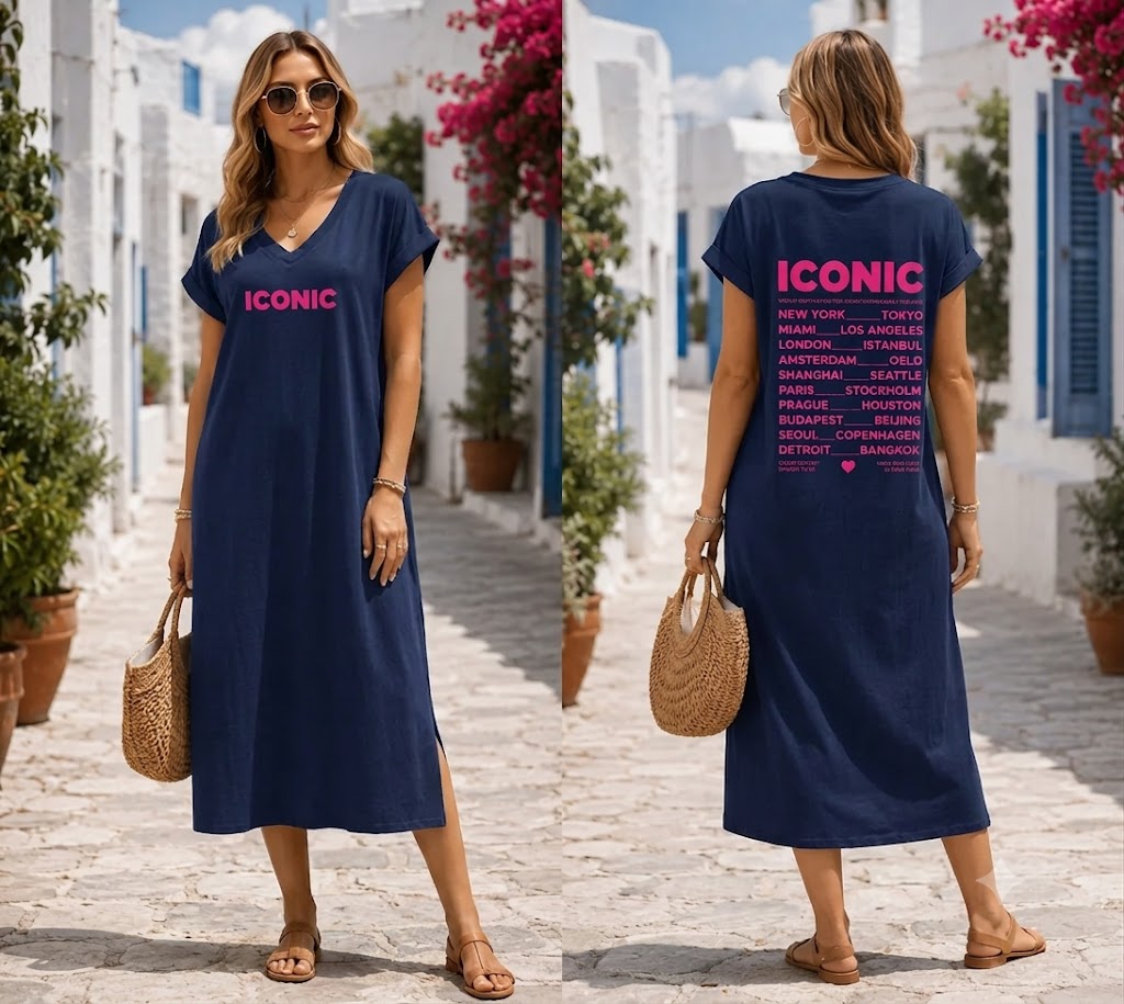 Robe longue Iconic
