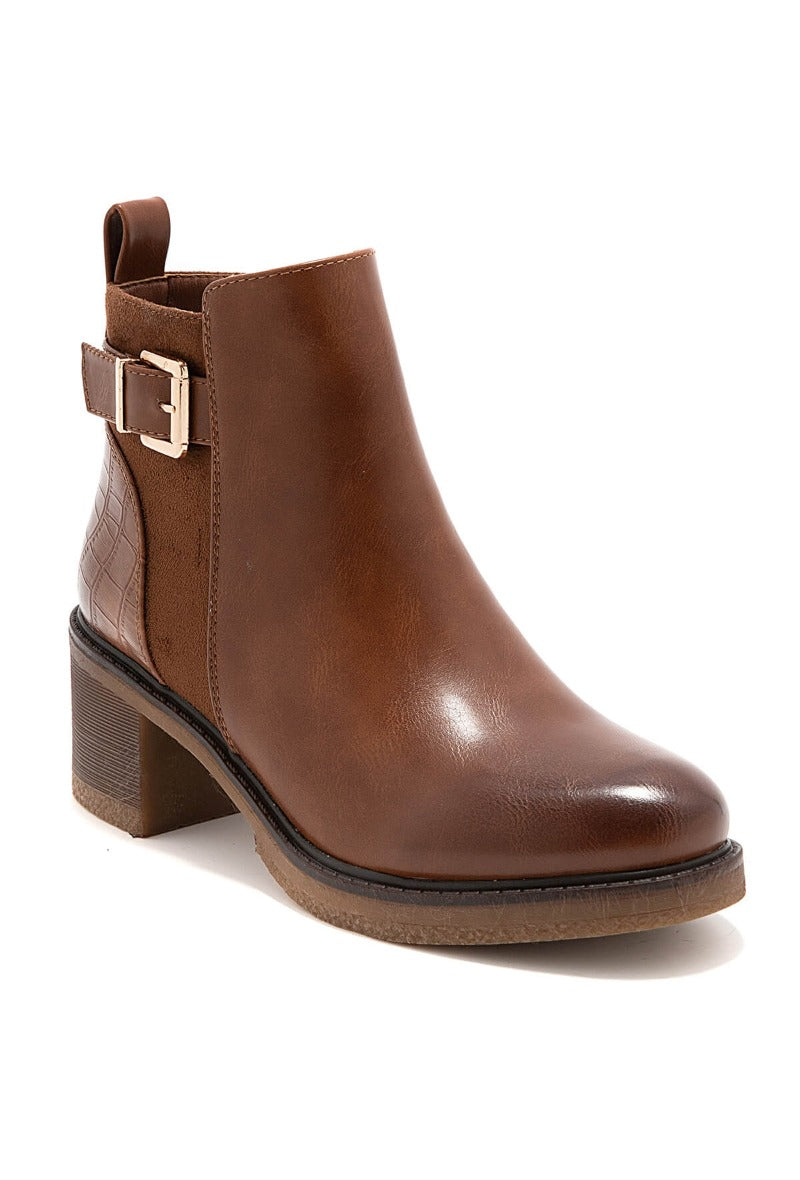 Bottines marrons