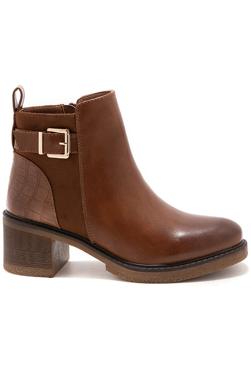 Bottines marrons