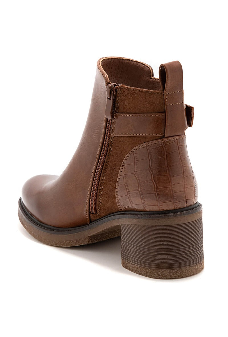 Bottines marrons