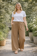 Pantalon large grande taille Horizon