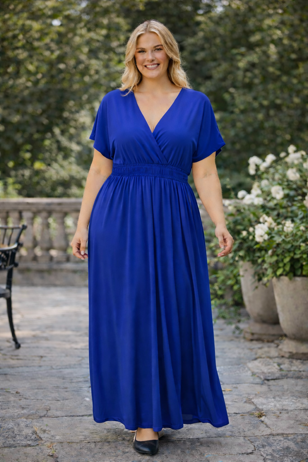 Robe Longue Élégance – Grande Taille