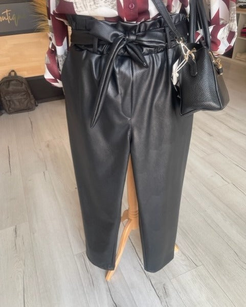 Pantalon simili