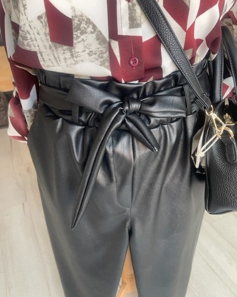 Pantalon simili