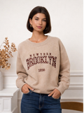 Sweat BROOKLYN – Esprit college & détails cloutés