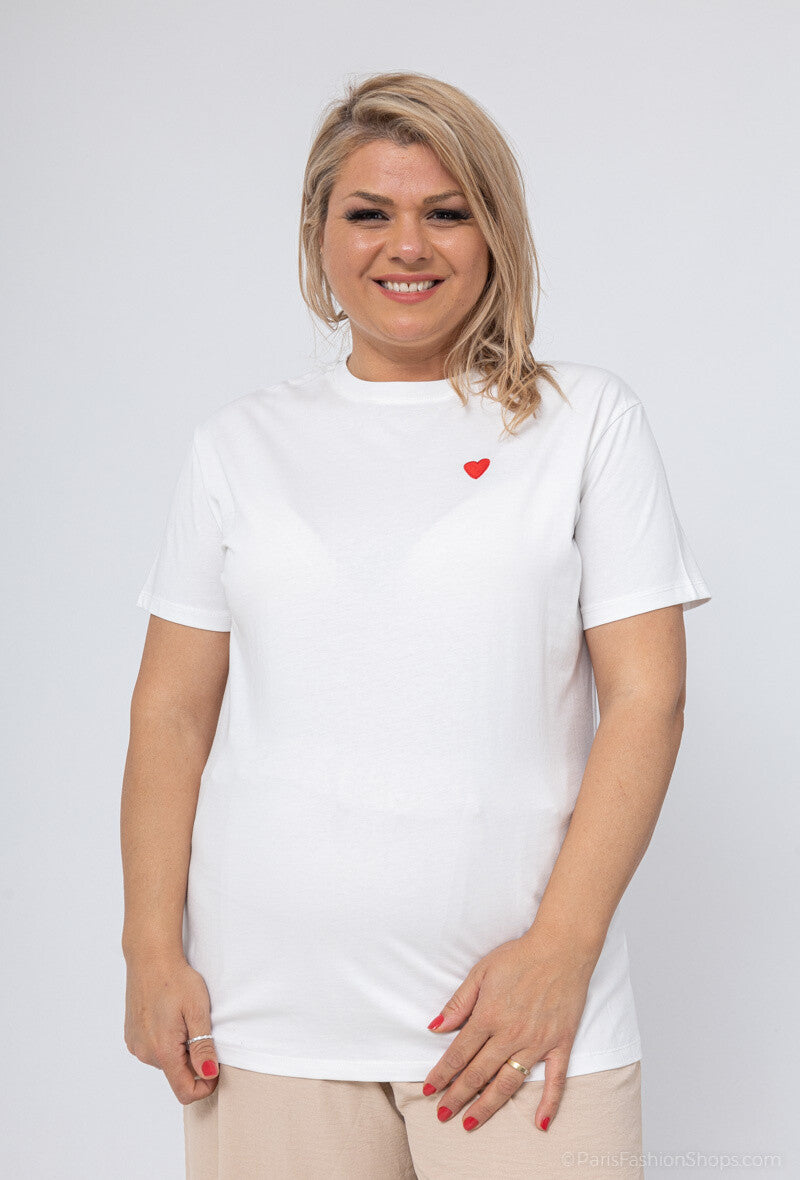 Tee shirt Coeur