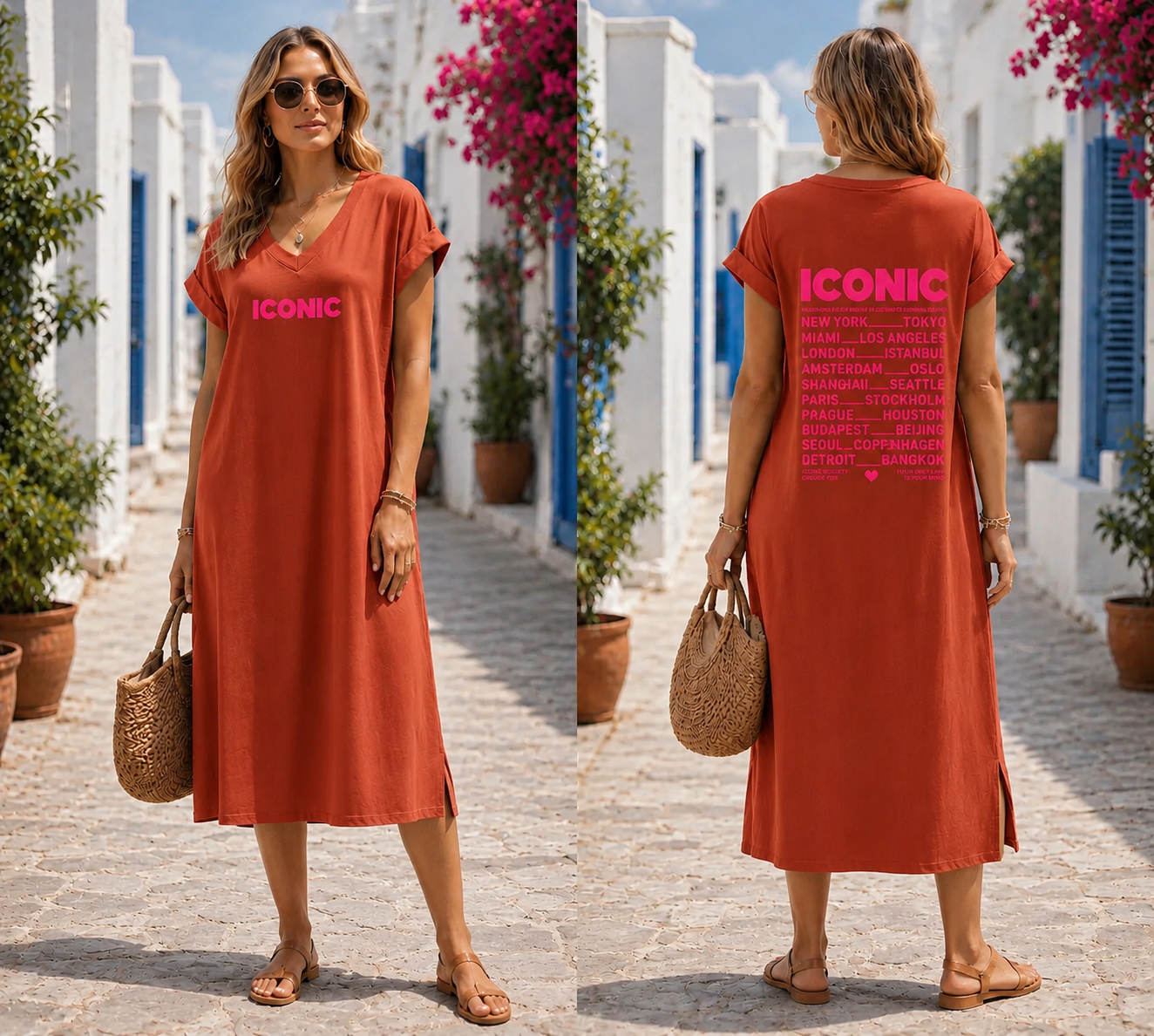 Robe longue Iconic