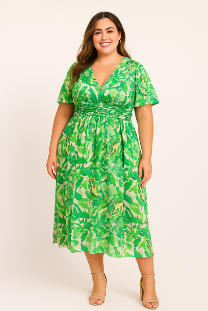 Robe longue florale Samantha