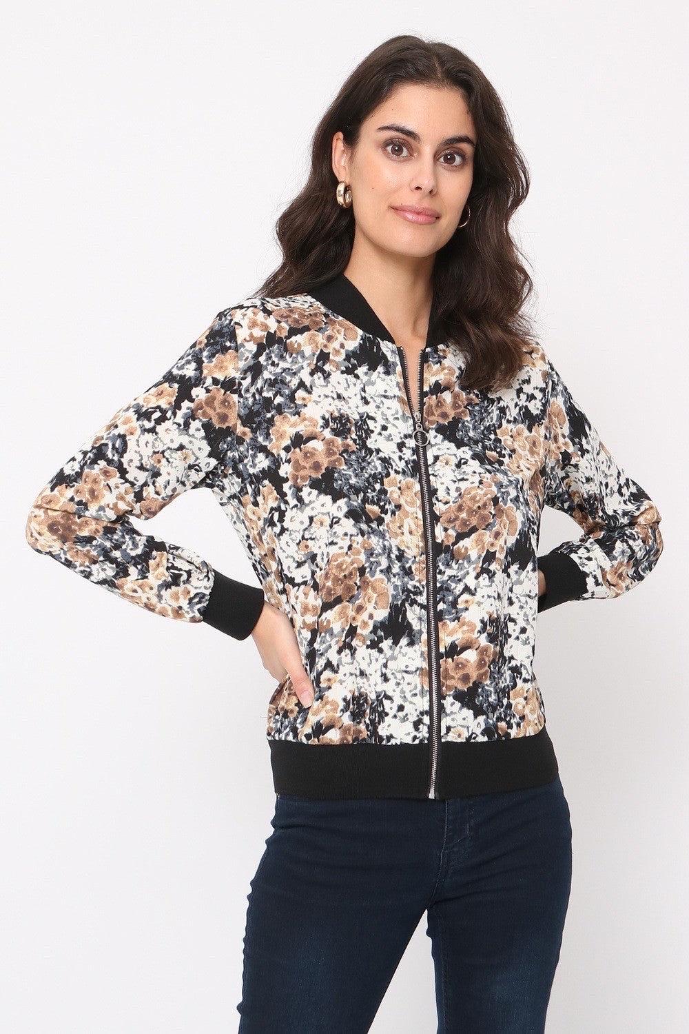 Bomber fleuri Bailey