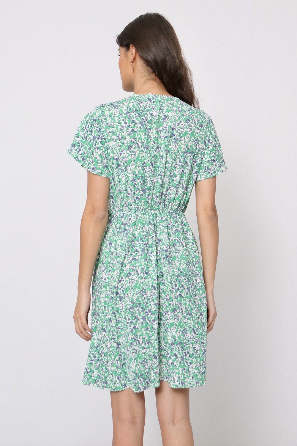 Robe courte fleurie Suzanna