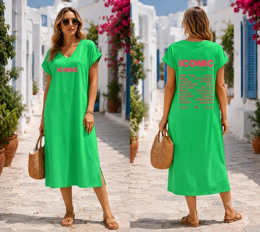 Robe longue Iconic