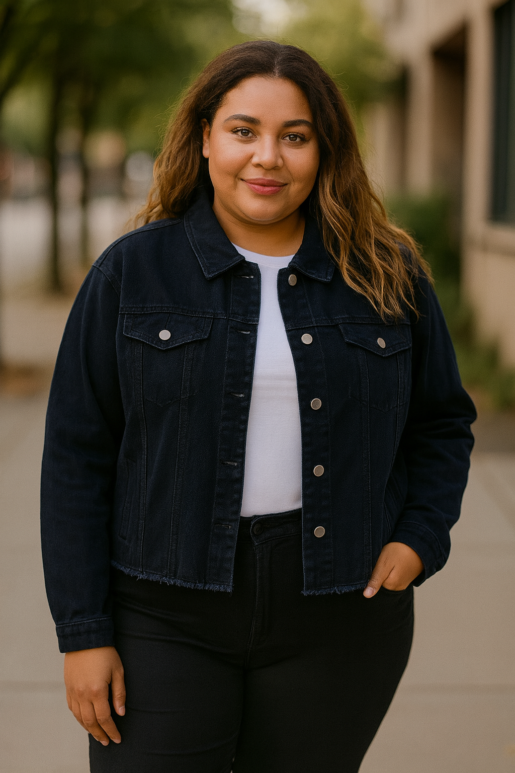 Veste en jean Claire